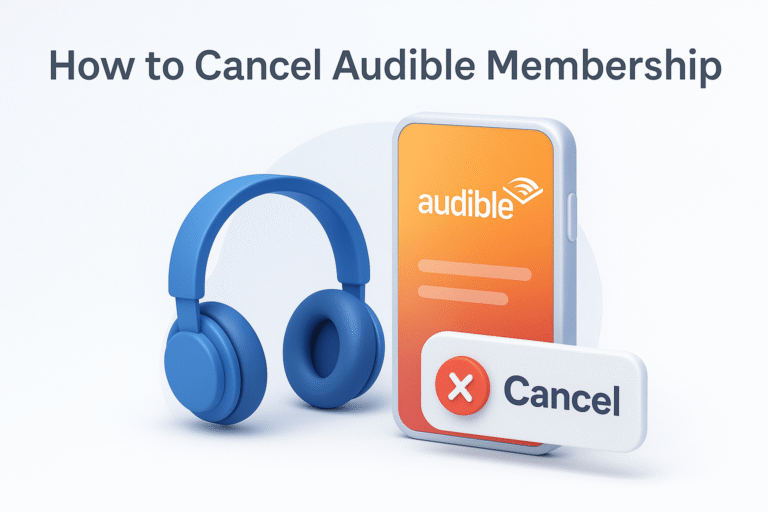 Cancel Audible Subscription