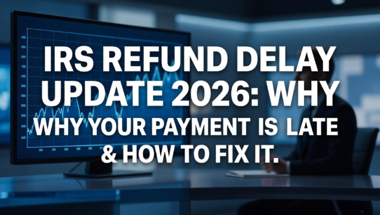 irs refund delay update